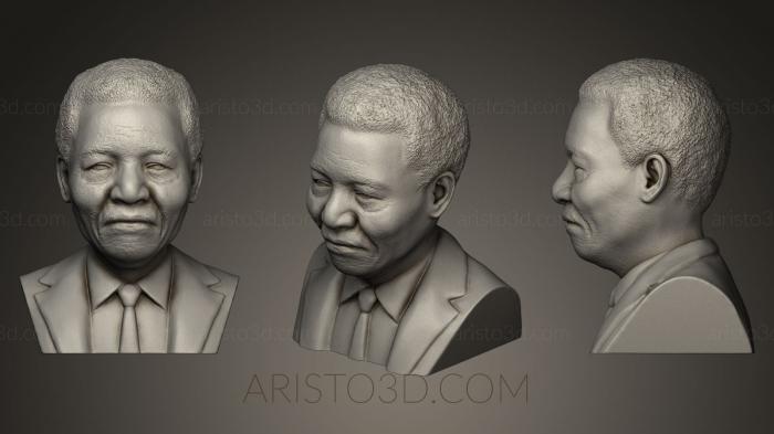Busts and bas-reliefs of famous people (BUSTC_0457) 3D model for CNC machine
